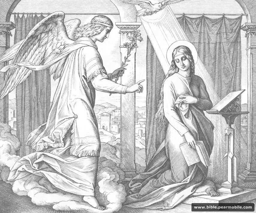 Luke 1:38 - The Annunciation to Mary