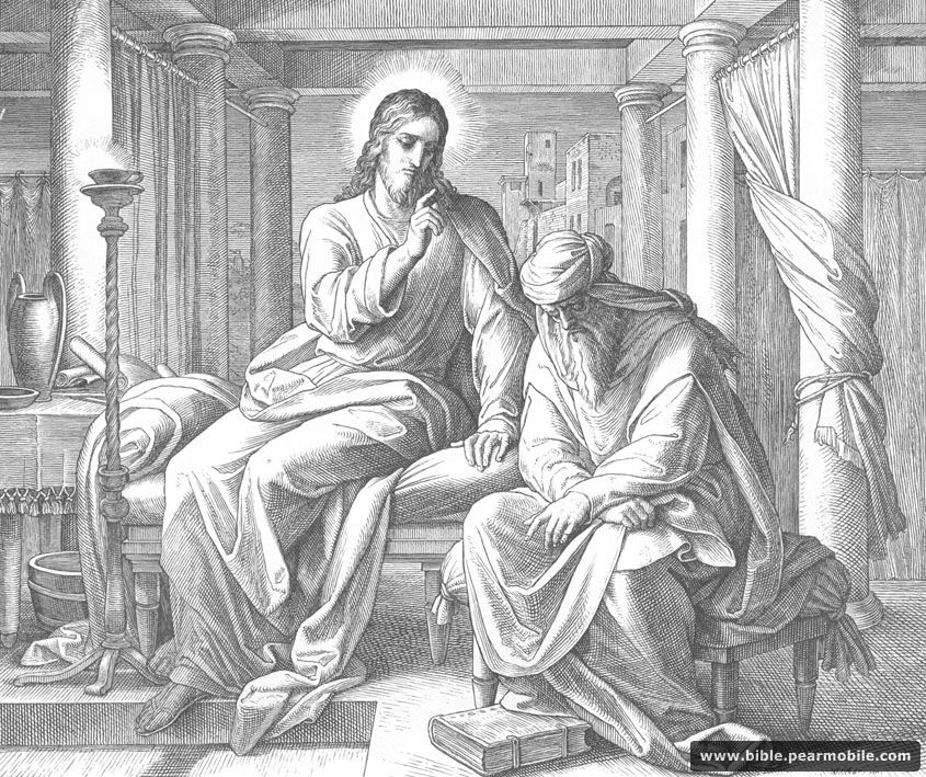 Паводле Яна 3:8 - Jesus Teaches Nicodemus