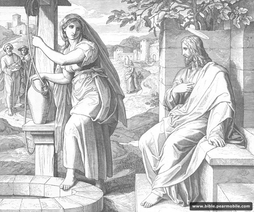 Johannes 4:9 - Jesus and the Samaritan Woman