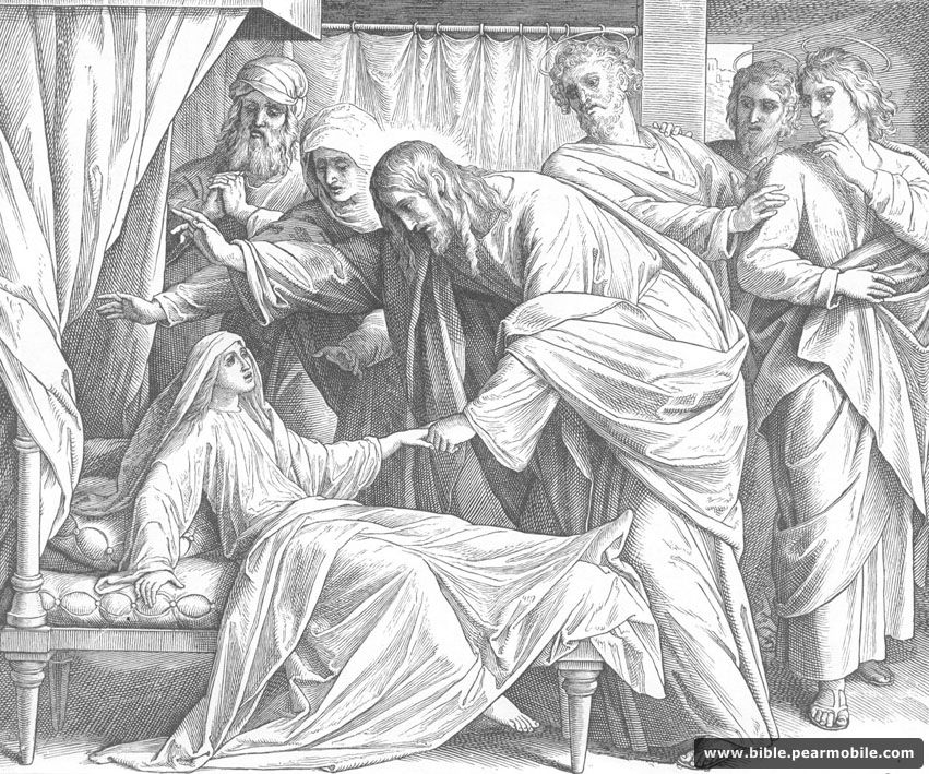 Luke 5:24 - Jesus Heals a Paralytic