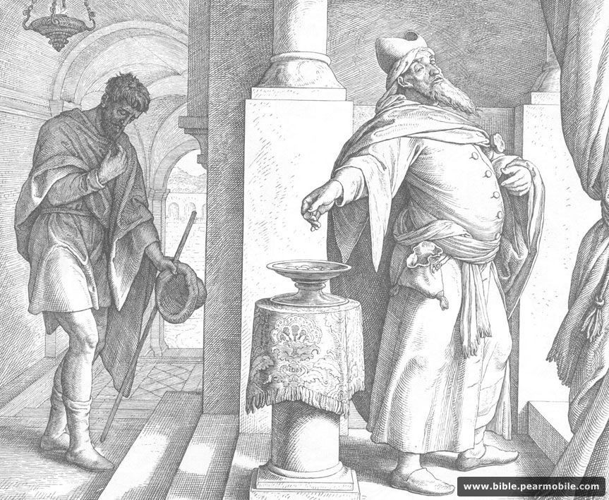 Luc 18:13 - The Pharisee and Tax Collector