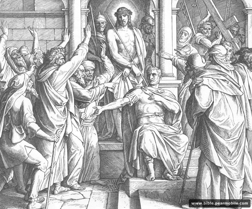 Juan 19:15 - Jesus Before Pilate