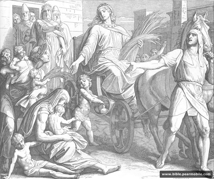 Битие 41:43 - Joseph in Charge of Egypt