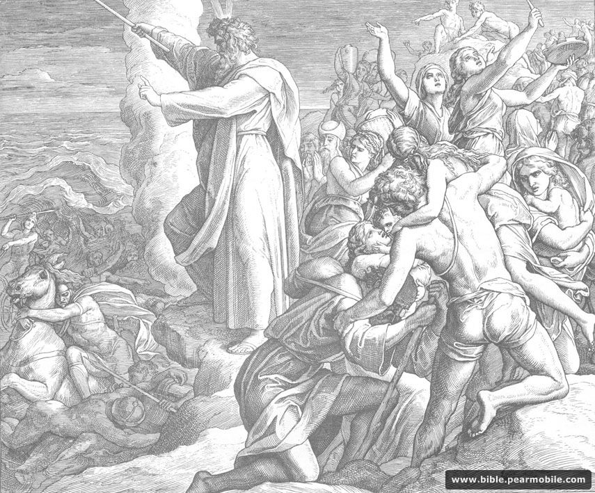 Exodo 14:30 - Crossing the Red Sea