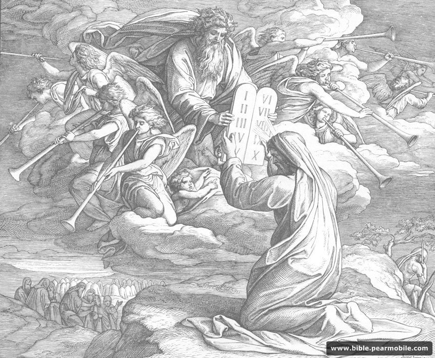 出埃及记 20:17 - Moses Receives 10 Commandments