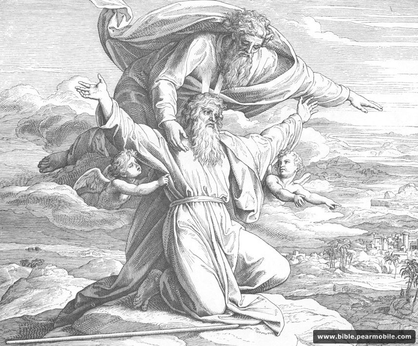 Deuteronomul 34:4 - Moses Views Promised Land