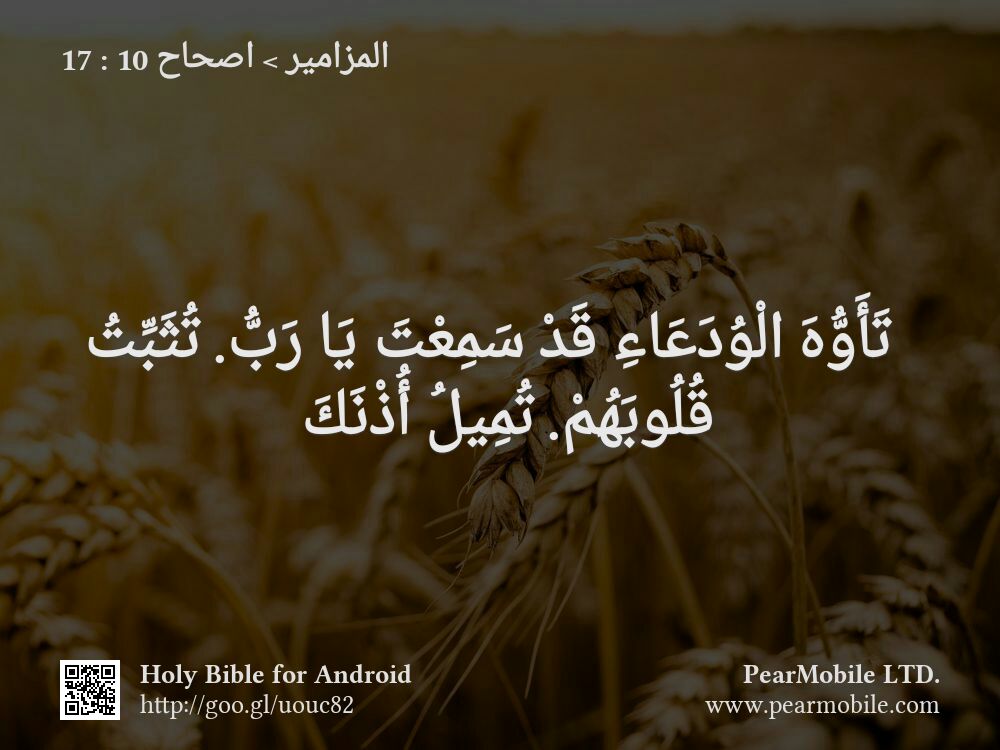 المزامير, اصحاح 10:17