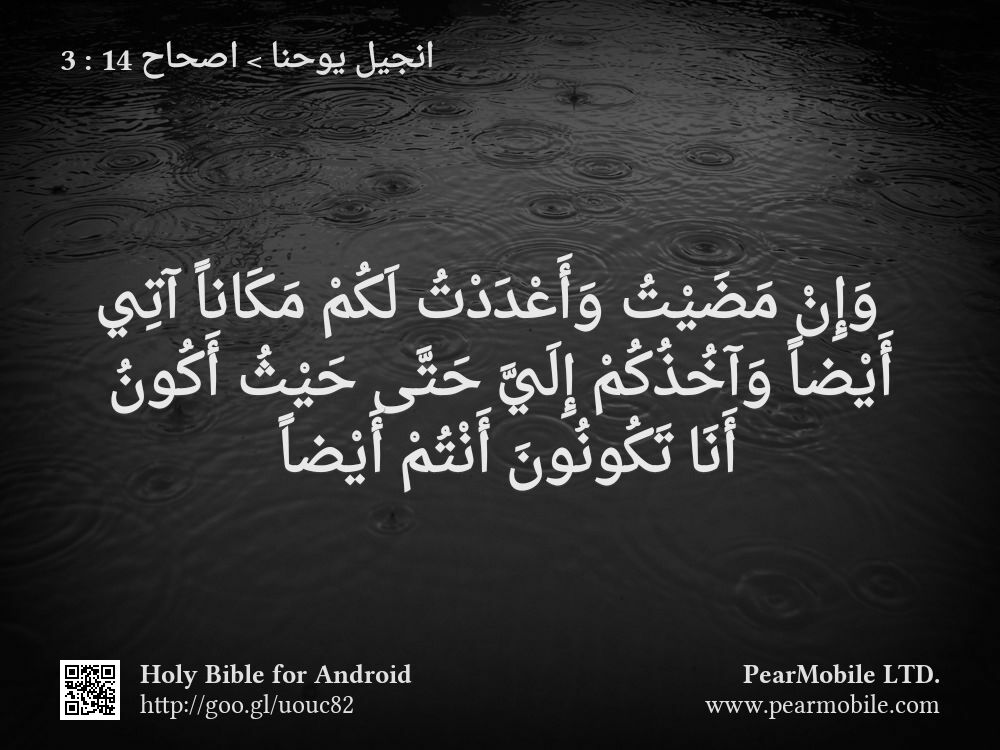 انجيل يوحنا, اصحاح 14:3