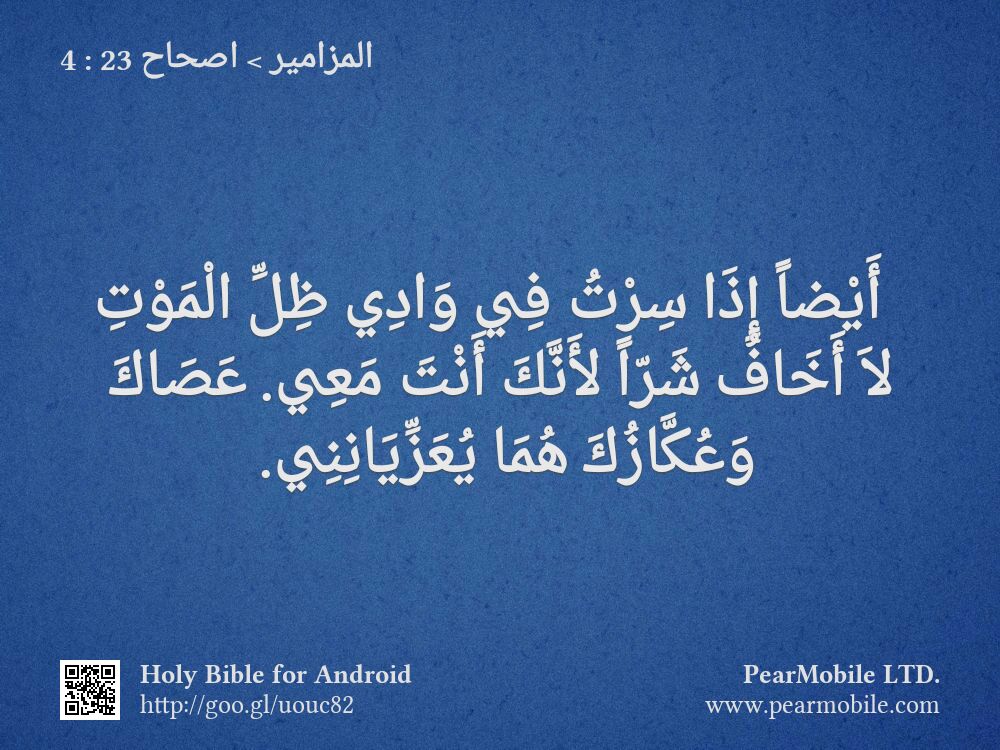 المزامير, اصحاح 23:4