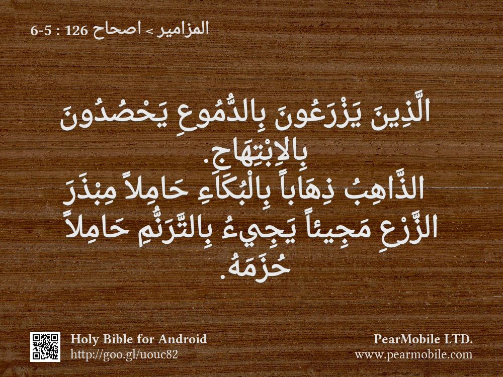 المزامير, اصحاح 126:5-6